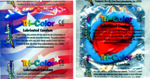 Kameleon tri-color Kondome