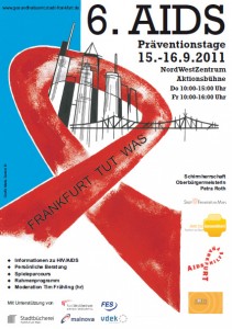 Poster AIDS Präventionstage ©Amt für Gesundheit Frankfurt